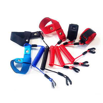 赤 / 青 / ブラック フローティング キル スイッチ コード 巻き帯 腕帯
