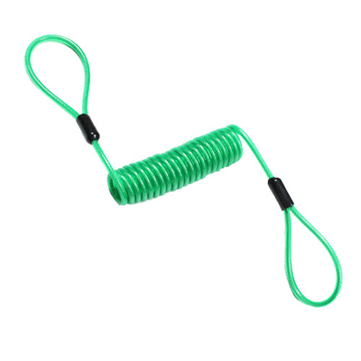 プラスチック倍はワイヤー コイルの締縄用具の低下の防止のバンジーの緑を輪にする